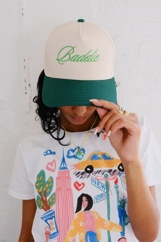 Baddie Embroidered Dad Hat Hats mure + grand 