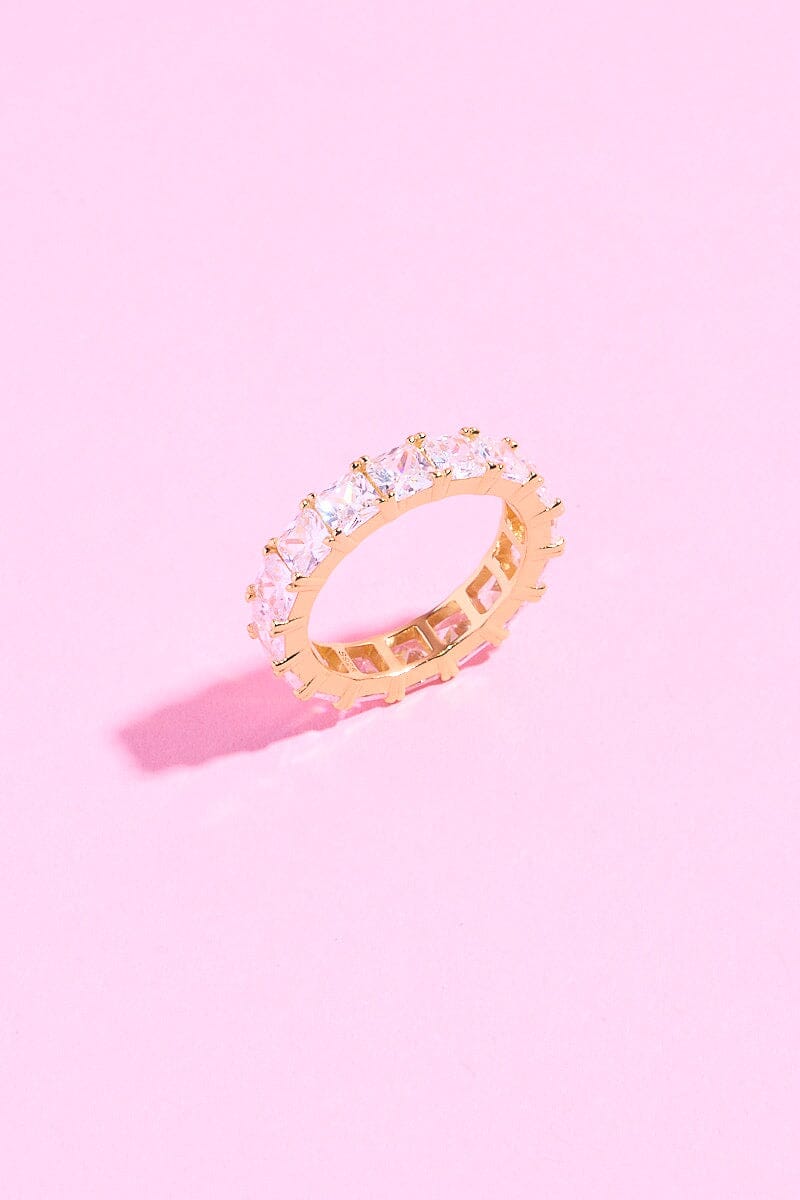 Baguette Sterling Silver RingMure + Grand