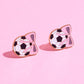 Baller Enamel Charm Stud Earrings Earrings mure + grand 