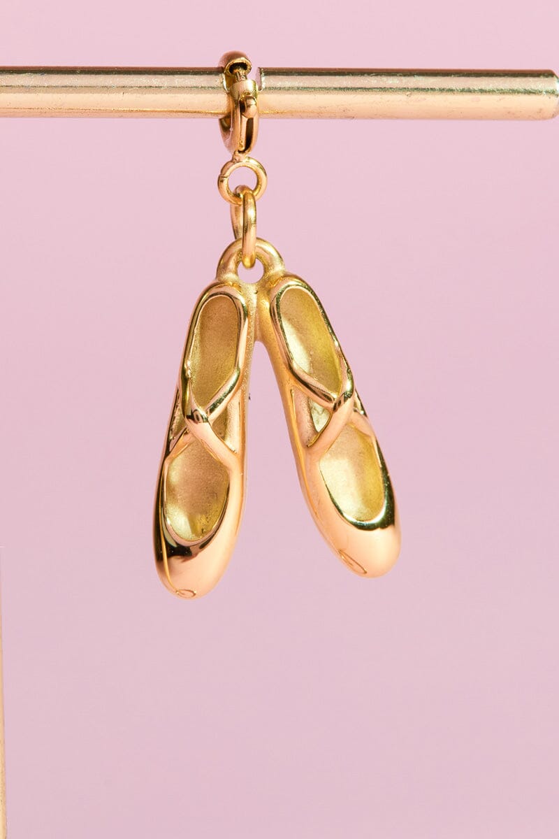 Ballet Shoe Charm With Spring Clip Mure + Grand 