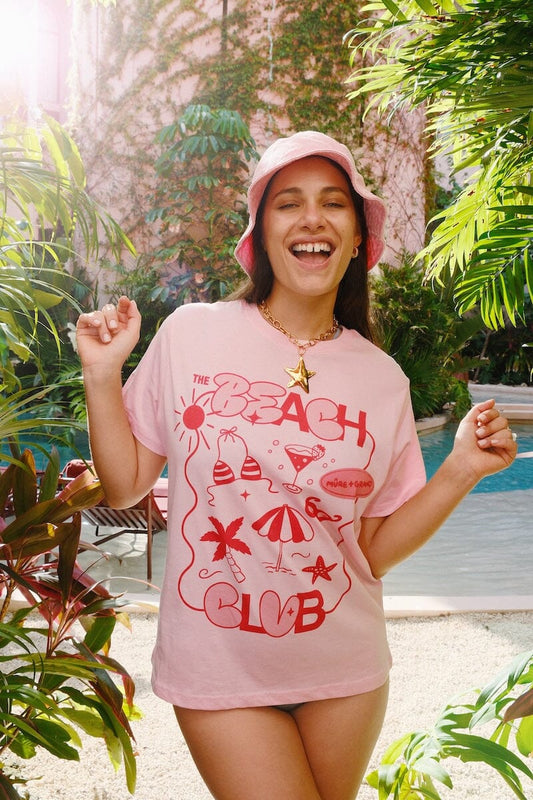 Beach Club Graphic T-shirt t-shirt mure + grand 