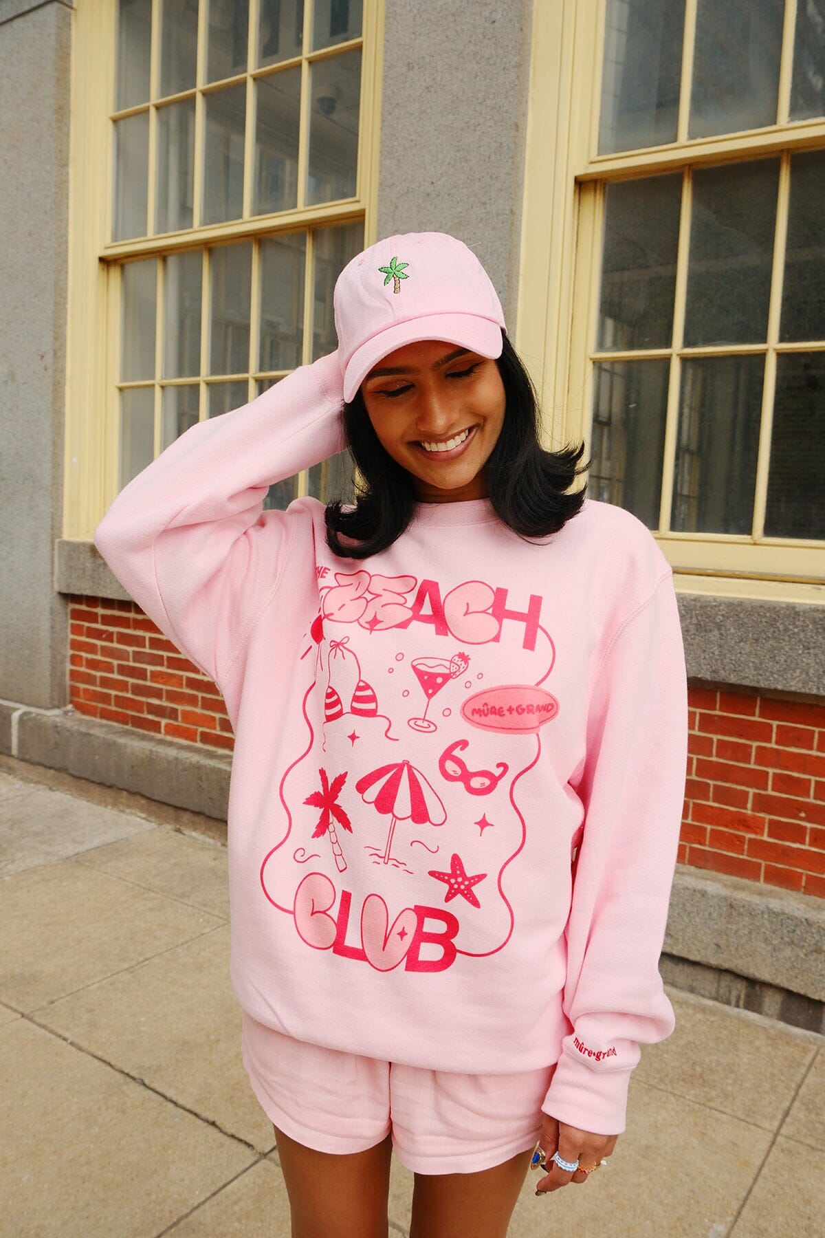 Beach Club Sweatshirt sweatshirt mure + grand 