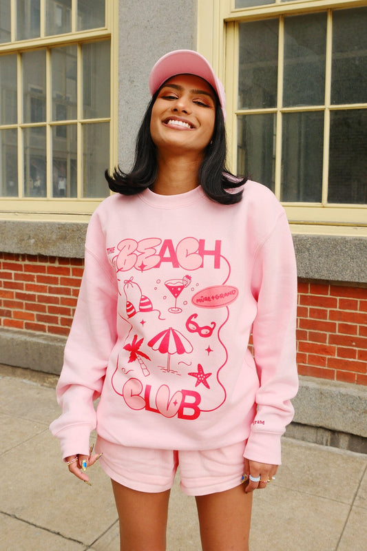 Beach Club Sweatshirt sweatshirt mure + grand 