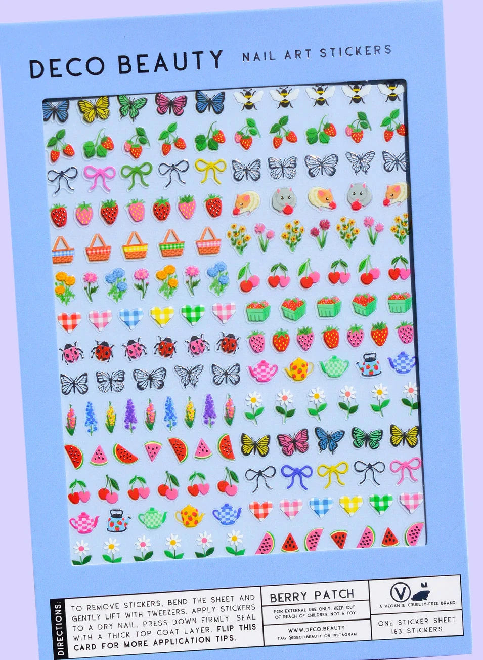 Berry Patch Nail Art Stickers Nail Deco Beauty 