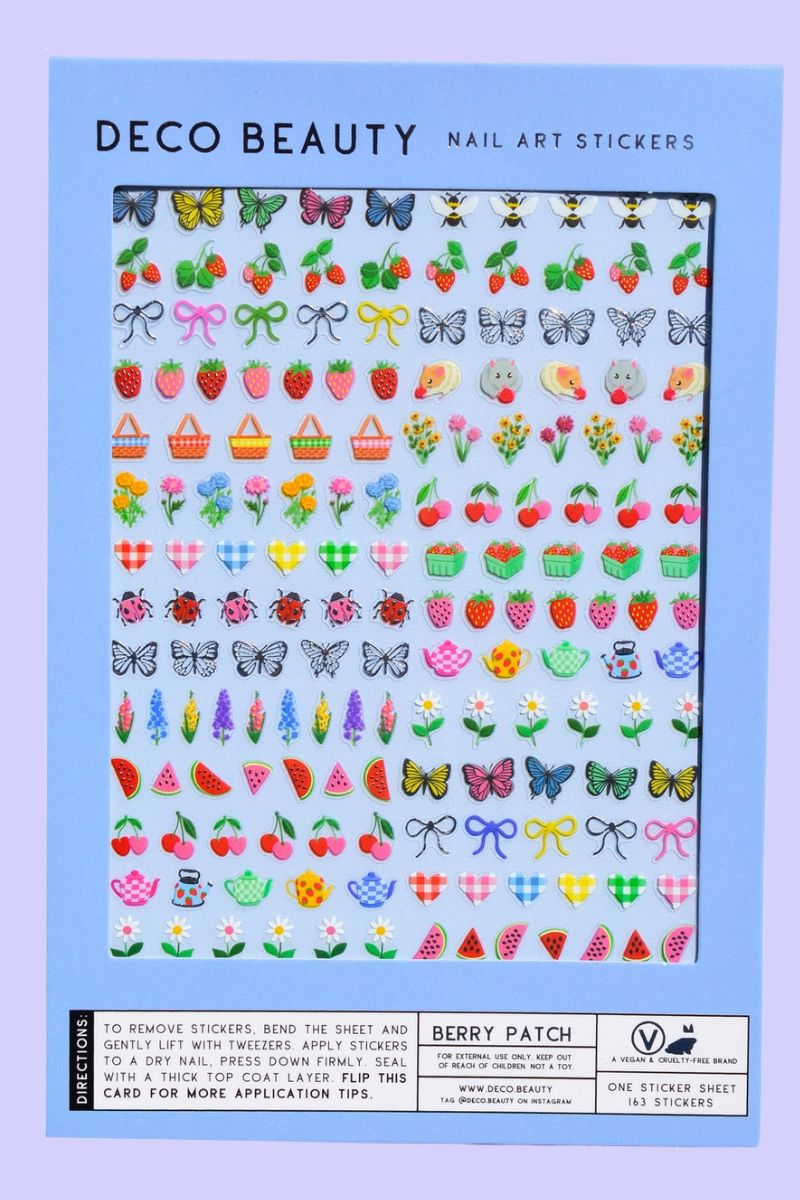 Berry Patch Nail Art Stickers Nail Deco Beauty 