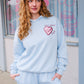 Best Friends Cafe Crop Graphic Hoodie Hoodie mure + grand 