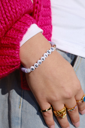 Besties Inspirational Beaded Bracelet