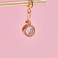 Bezel Crystal Charm With Spring Clip Mure + Grand 