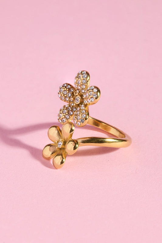 Blooming All Around Stacking Ring Rings mure + grand Gold 6 