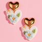Blossom Heart Statement Earring Earrings mure + grand 