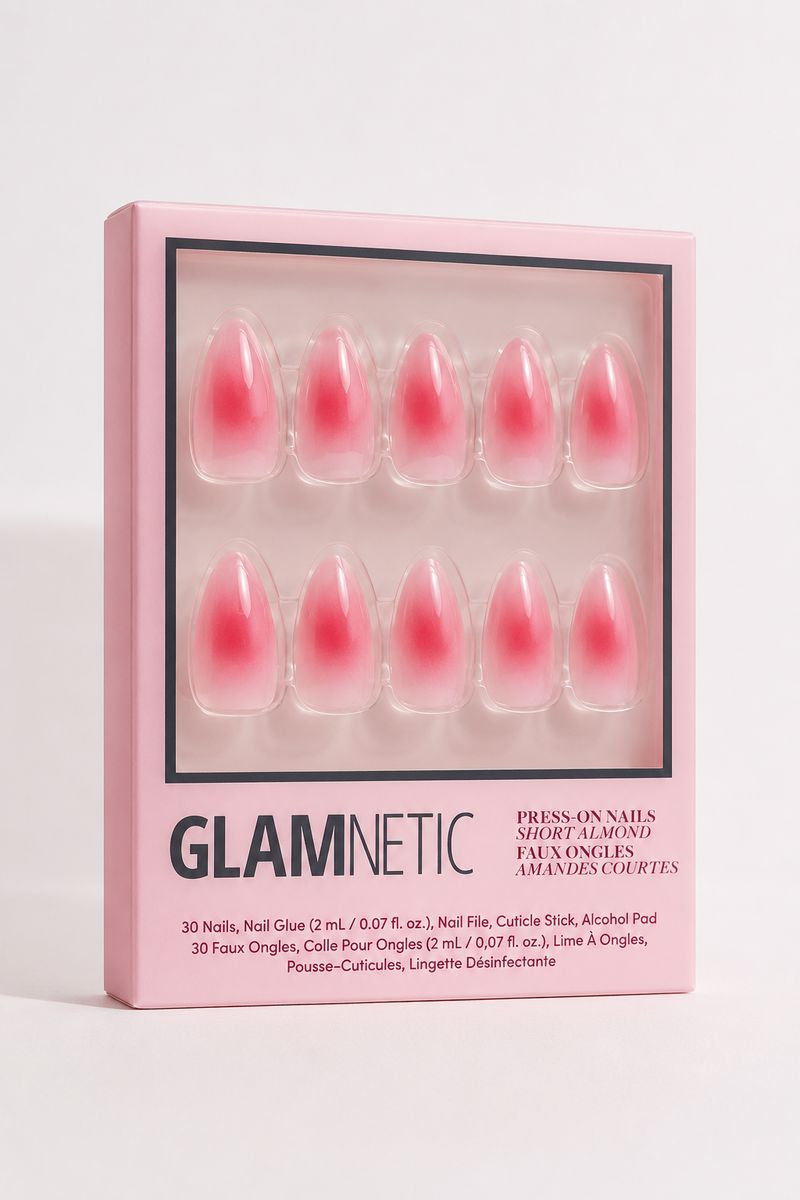 Blushing Aura Press-On Nails Nail Glamnetic 