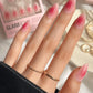 Blushing Aura Press-On Nails Nail Glamnetic 