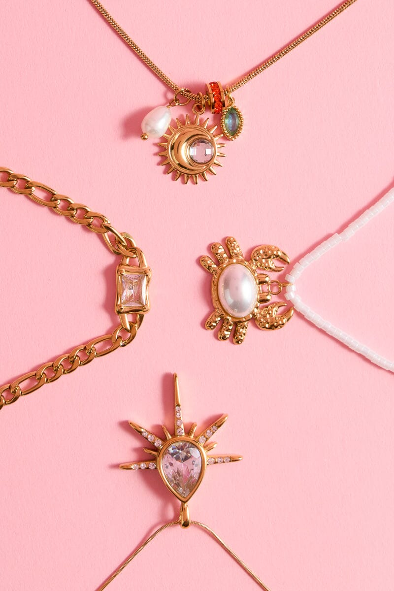 Boho-Chic Charm Necklace Necklaces mure + grand 