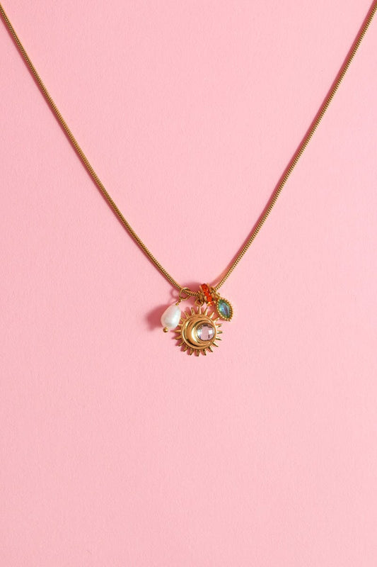 Boho-Chic Charm Necklace Necklaces mure + grand 