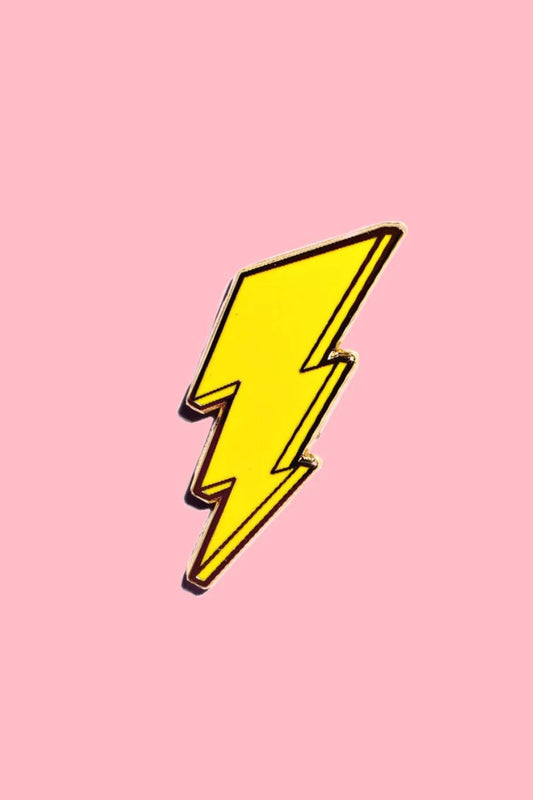 Bolt Enamel Pin Enamel Pin Patches & Pins 