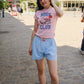 Book Club Graphic Baby Tee Baby Tee mure + grand 