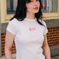 Boston Graphic Baby Tee Baby Tee mure + grand 