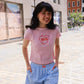 Boston Heart Graphic Baby Tee Baby Tee mure + grand 