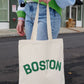 Boston Puff Tote Bag Canvas Tote Bag mure + grand 