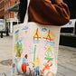 Boston Sketchbook Tote Bag Canvas Tote Bag mure + grand 