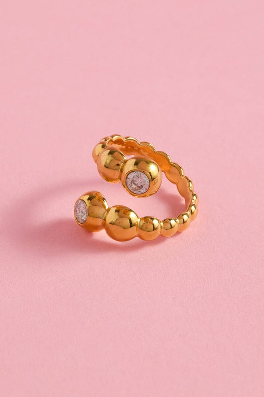 Bouble Wrap Stacking Ring Rings mure + grand 