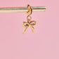 Bow Charm With Spring Clip Mure + Grand 