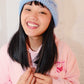 Bow Chunky Knit Beanie Hats mure + grand 