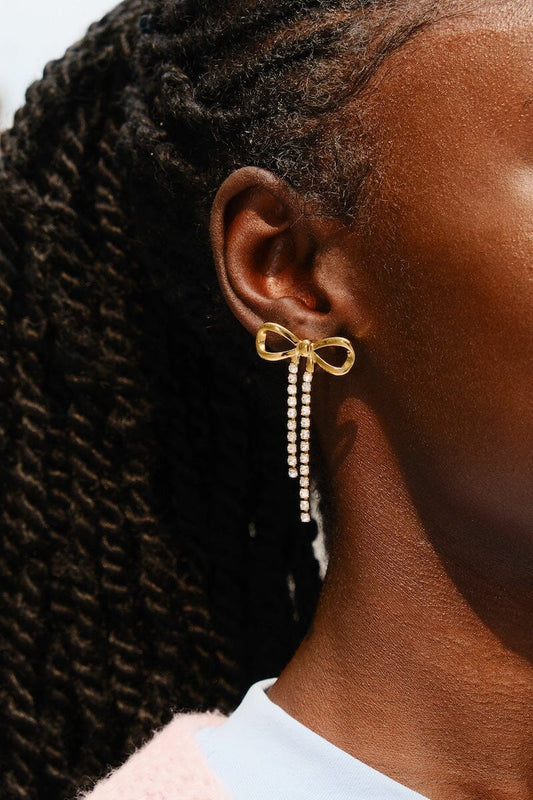 Bowknot Statement Earring Earrings mure + grand 