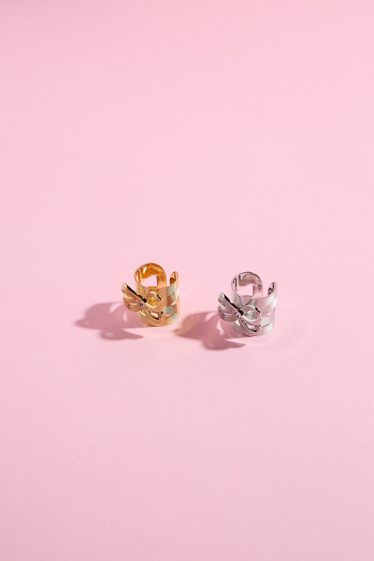 Bowtie Adjustable Stacking RingMure + Grand