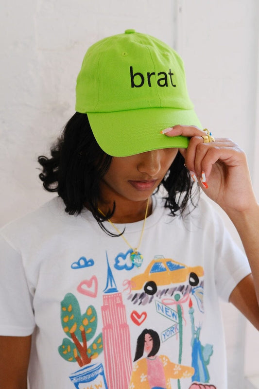 Brat Embroidered Dad Hat Hats mure + grand 