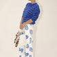 Bridget Vintage Style Collared Stripe Sweatshirt Clothing Bailey Rose 