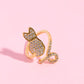 Bunny Bliss Nail Ring Rings mure + grand Gold 