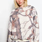 Camryn Camo Print Sweatshirt Clothing Pretty Garbage 