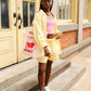 Capri Butter Yellow Linen Button Down and Short Set Clothing mure + grand 