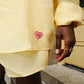 Capri Butter Yellow Linen Button Down and Short Set Clothing mure + grand 