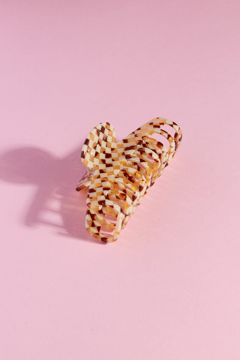 Caramel Macchiato Claw Clip Hair Accessory mure + grand 