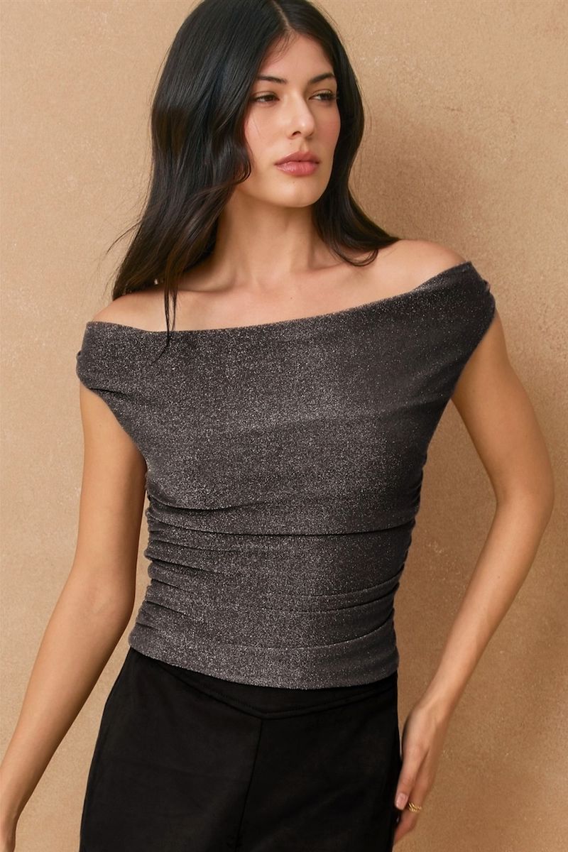 Catherine Off the Shoulder Ruched Top Clothing Dress Forum 