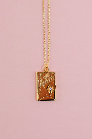 Celestial Love Notes Sterling Silver Necklace