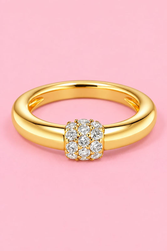 Center Stage Sterling Silver RingMure + Grand