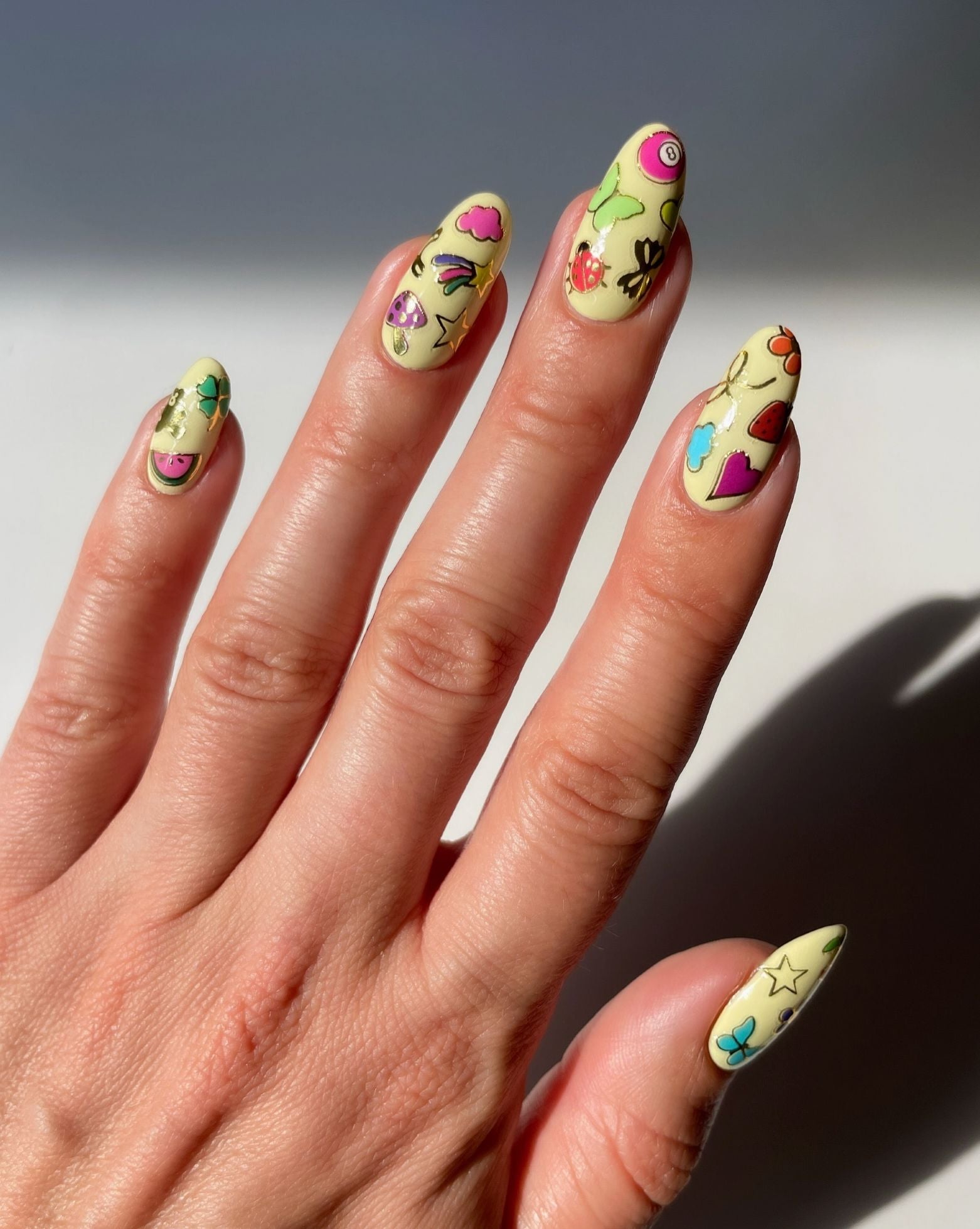 Charmed Nail Art Stickers Nail Deco Beauty 