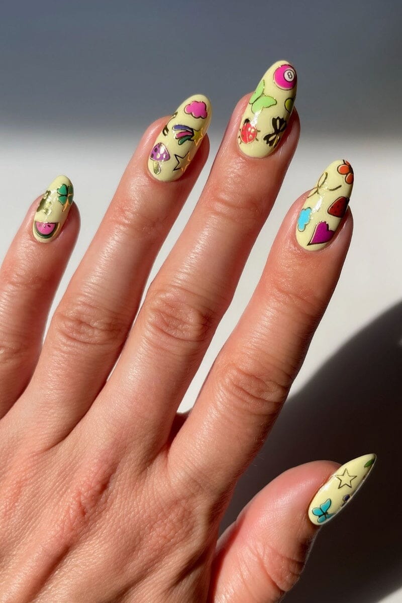 Charmed Nail Art Stickers Nail Deco Beauty 