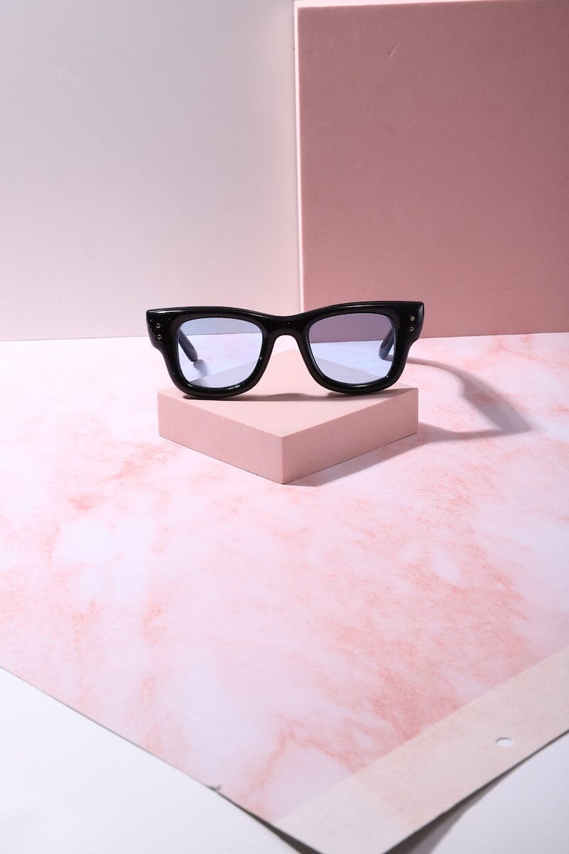 Chasing Daylight Oversized Frame Sunnies Sunglasses mure + grand Black/Blue 