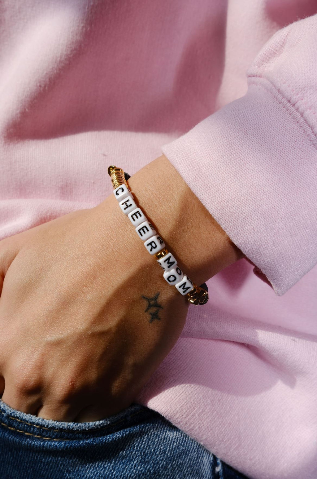 Cheer Mom Inspirational Beaded Bracelet Mure Grand