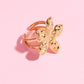 Cherry Blossom Flower Stacking Ring Rings mure + grand 