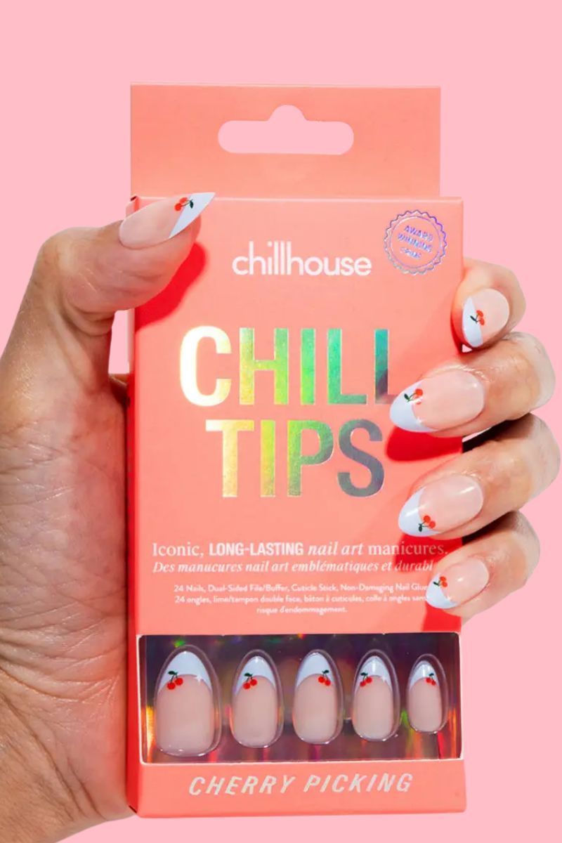 Chill Tips in Cherry Picking Nail Chillhouse 