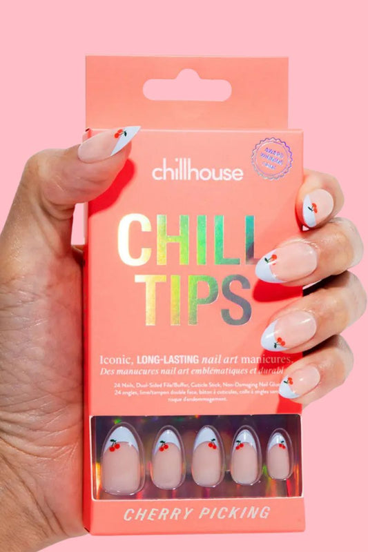 Chill Tips in Cherry Picking Nail Chillhouse 
