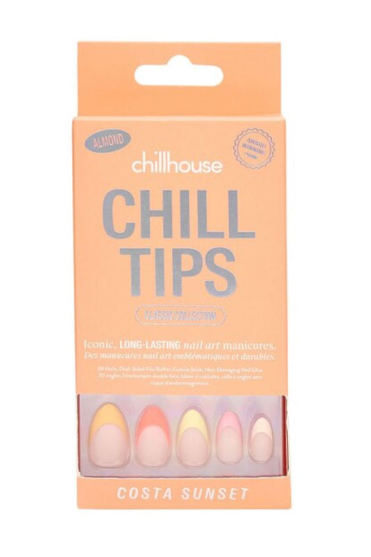 Chill Tips in Costa Sunset Nail Chillhouse 