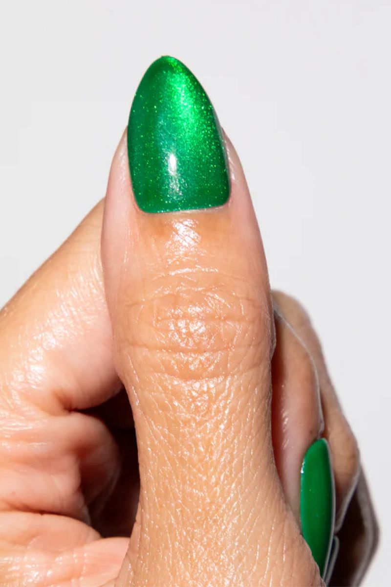 Chill Tips in Emerald Tower (Almond) Nail Chillhouse 