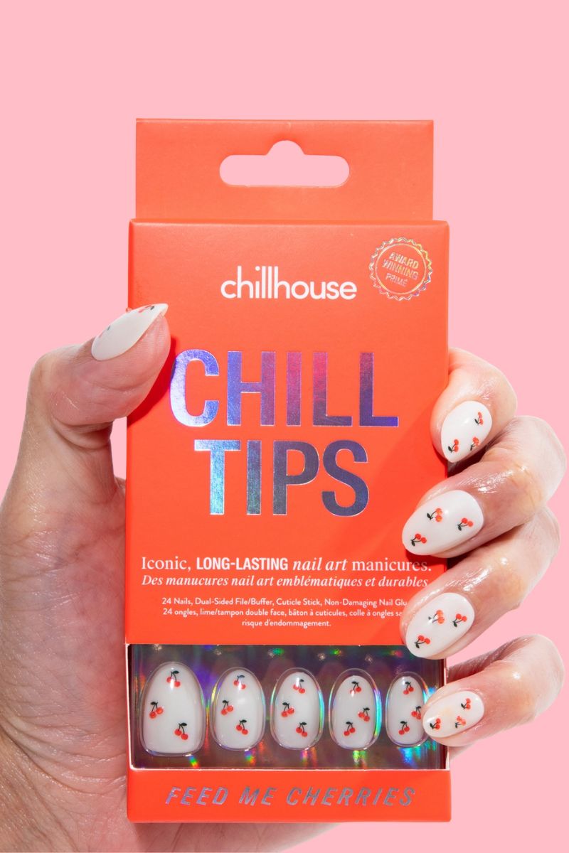 Chill Tips in Feed Me Cherries Nail Chillhouse 