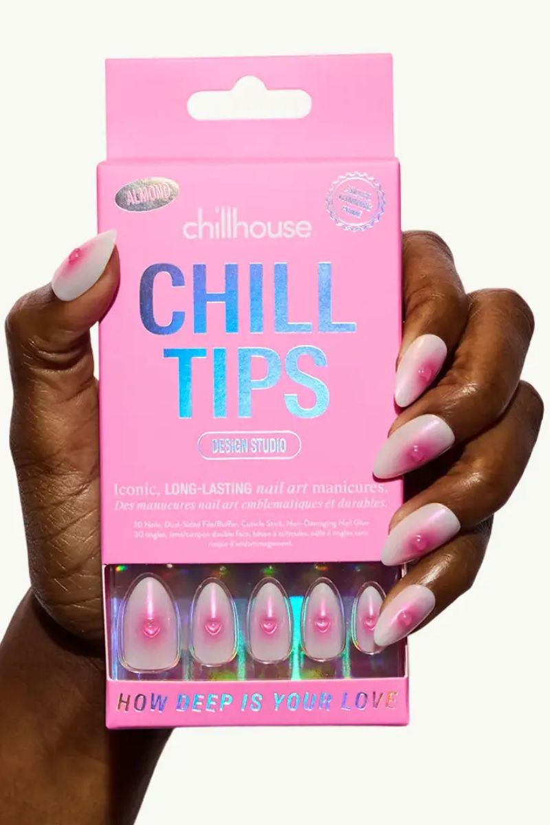 Chill Tips in How Deep Is Your Love Nail Chillhouse 